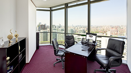 возможно именно так будет выглядеть ваш небольшой офис в одном из китайских мегаполисов